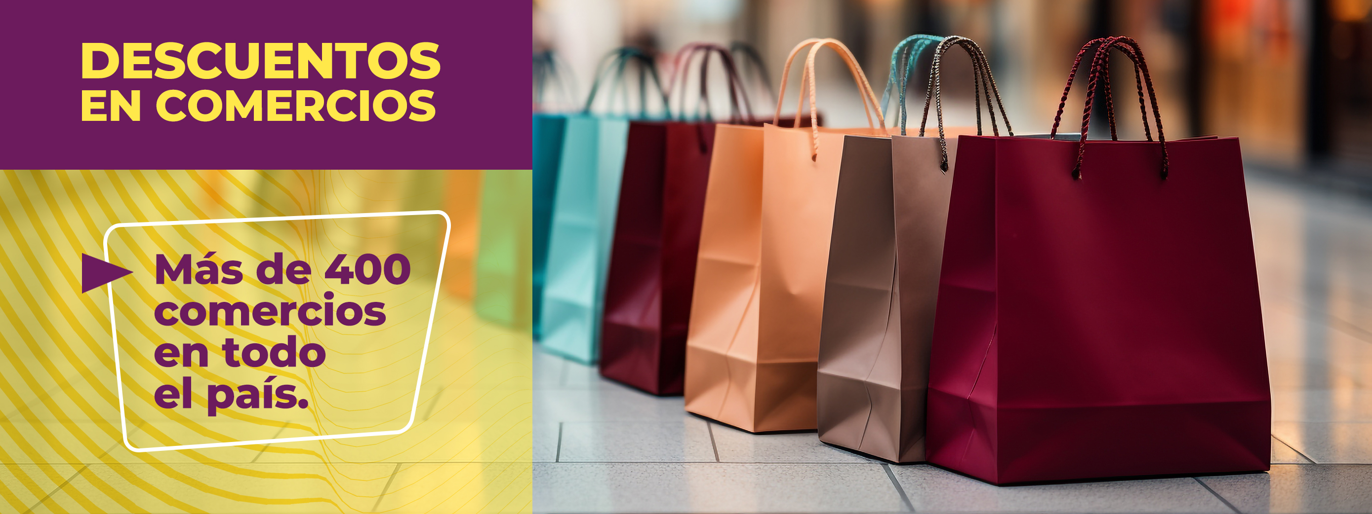 Beneficios - Descuento en Comercios